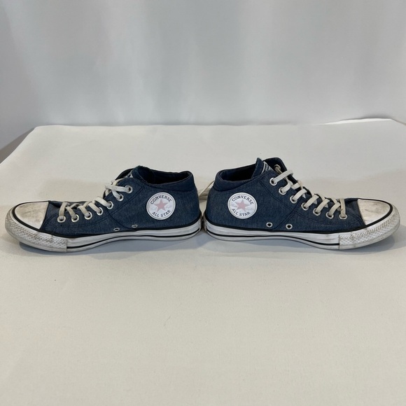 Converse Chuck Taylor All-Star Madison Mid-Top Sneaker, Blue, W Size 9 - Picture 2 of 6